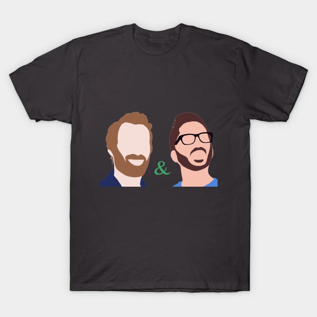 Jake and Amir T-Shirt by vibha